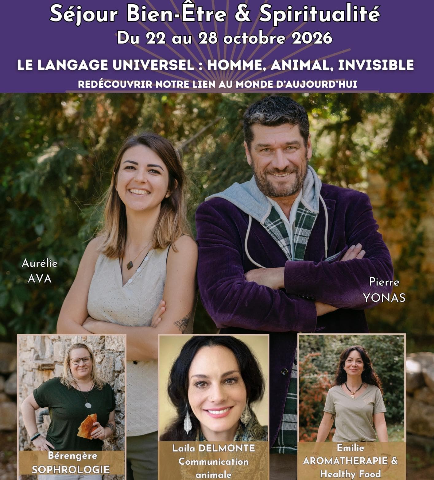 Séjour du 22 au 28 Octobre 2026