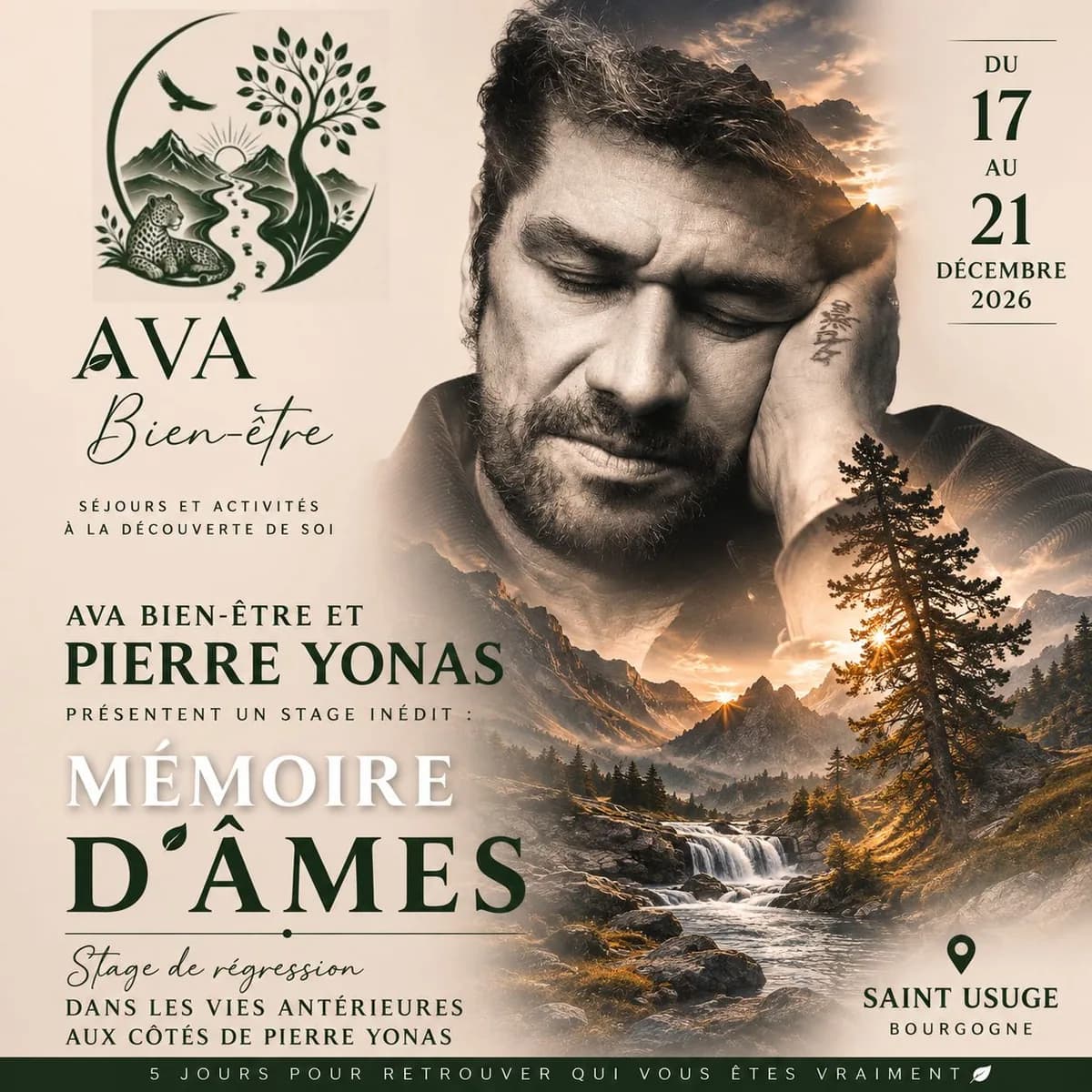 Pierre Yonas et la découverte de soi — stage Mémoire d’Âmes